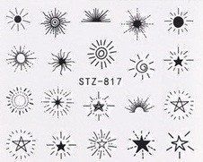 Слайдер-дизайн для нігтів STZ-817 фото