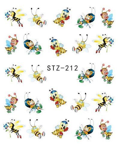 Наклейки для ногтей STZ-212 фото