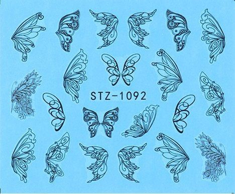 Наклейки для ногтей STZ-1092 фото