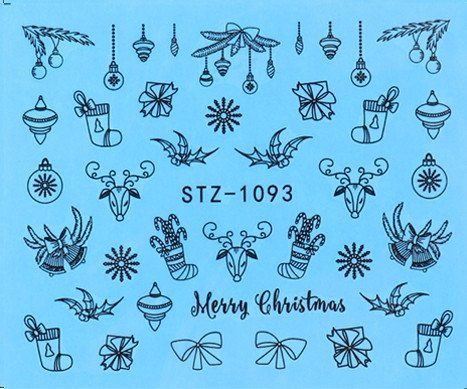 Наклейки для ногтей STZ-1093 фото