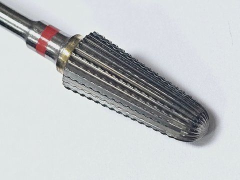 Фреза твердосплавная "Конус" мелкая двойная насечка F613X фото