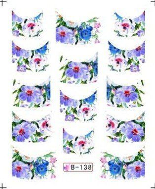 Наклейки для ногтей B138 фото