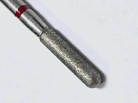 Фреза манікюрна алмазна циліндр закруглений 21_8 CH021_8f фото