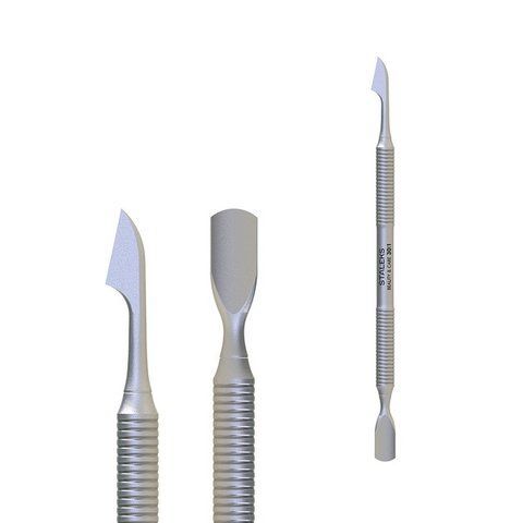 Пушер із сокиркою лопатка для манікюру STALEKS BEAUTY and CARE 30 TYPE 1 PBC-30/1 фото