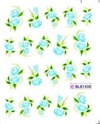 Наклейки для ногтей BLE1438 фото