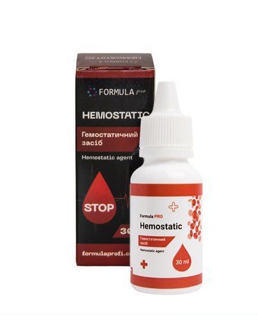 Кровоспинний засіб Hemostatic Formula Profi 30 мл BL401 фото
