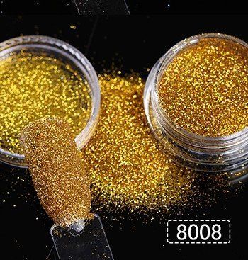 Пудра для нігтів із голографічним ефектом No8008 8008 фото