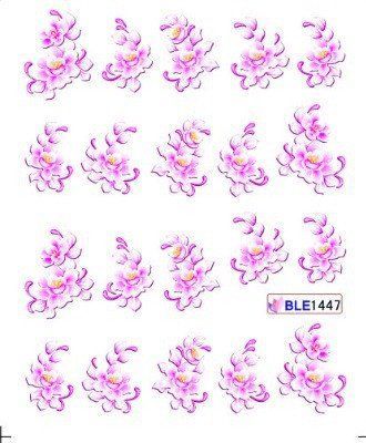 Наклейки для ногтей BLE1447 фото
