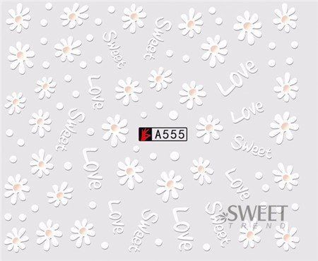Слайдер-дизайн для ногтей A555 фото