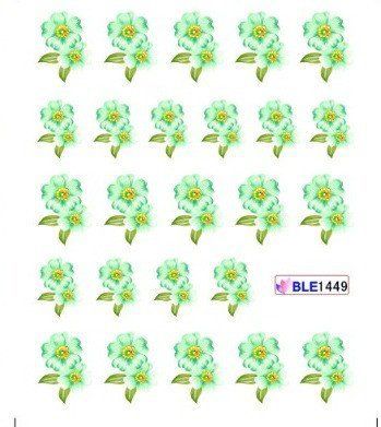 Наклейки для ногтей BLE1449 фото