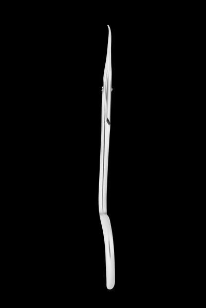 Ножницы профессиональные с крючком для кутикулы Staleks Pro EXCLUSIVE 21 TYPE 1 (магнолія) SX-21/1m фото