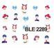 Наклейки для ногтей BLE2289 фото 1