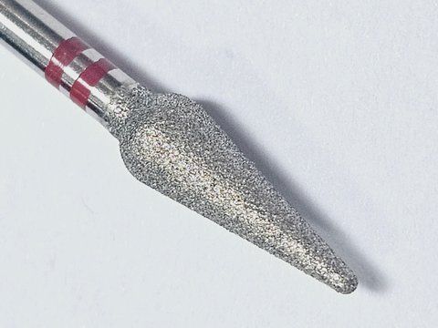 Насадка для фрезера алмазна "Крапля" 40_12 червона DH40_12f фото