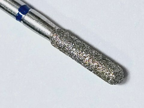 Фреза манікюрна алмазна циліндр закруглений 27_12 CD027_12m фото