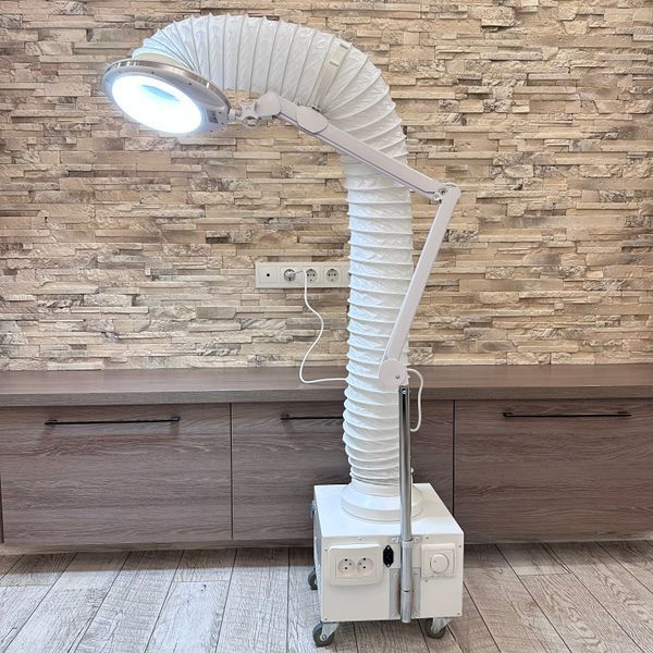 Вытяжка педикюрная Fusion Plus Premium с LED подсветкой 61148 фото