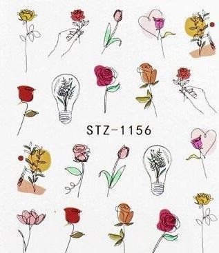 Слайдери для нігтів STZ-1156 фото
