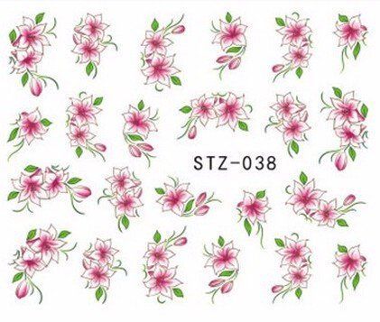 Наклейки для ногтей STZ-038 фото