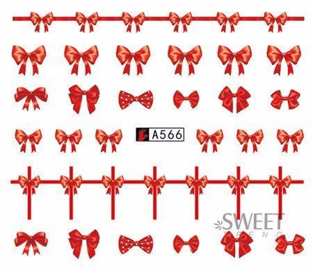 Слайдер-дизайн для ногтей A566 фото