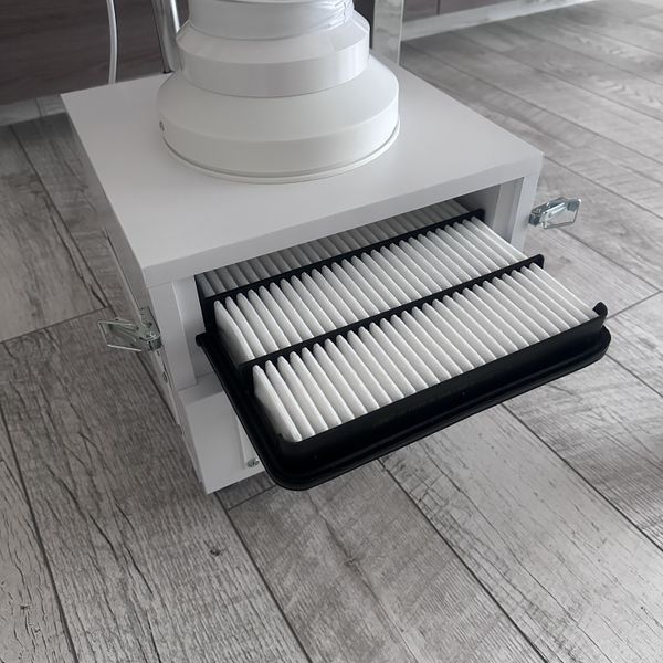 Витяжка педикюрна Fusion Plus з LED підсвіткою 962105 фото