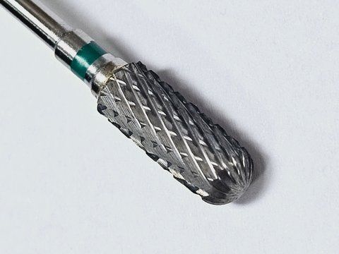 Фреза твердосплавна циліндр заокруглений груба насічка C612 фото