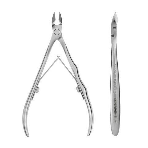 Кусачки професійні для шкіри STALEKS (Сталекс) PRO EXPERT 20 ріжуча частина 8 mm NE-20-8 фото