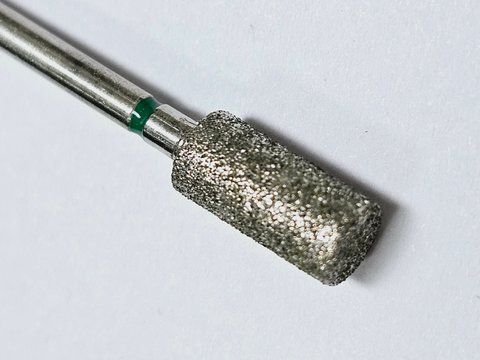 Фреза алмазна циліндр 50_10 зелена BD050_10c фото