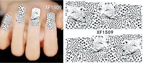 Слайдер-дизайн, наклейки для ногтей YZW-1509 XF1509 фото