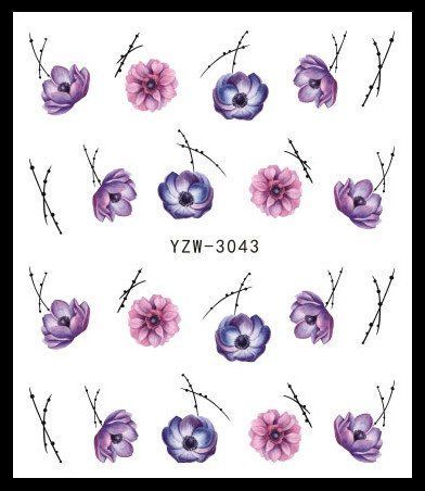 Слайдер-дизайн для ногтей YZW-3043 фото