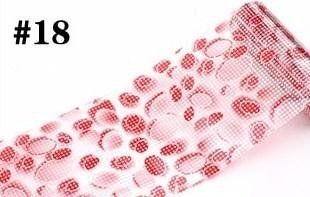 Фольга для дизайну нігтів із голографічним ефектом F018 фото