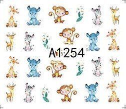 Наклейки для ногтей A1254 фото