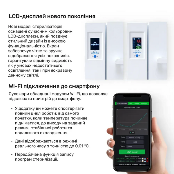 Сухожаровой воздушный шкаф-стерилизатор ГП-20 МИЗ-МА с LCD-дисплеем new 7212542 фото
